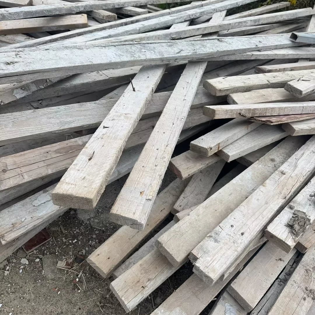 建筑木方堆放现场